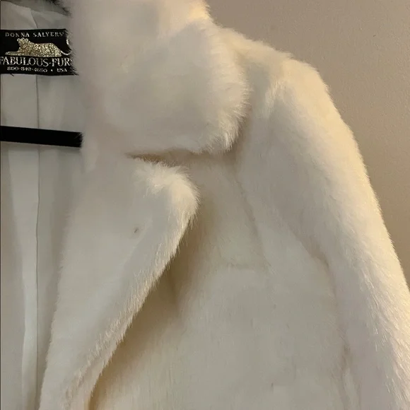 Fabulous Furs Cream Teddy Jacket - Picture 3 of 6